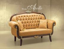 Диван Morello Gianpaolo art. 583/K Sofa 2 Seats APOLLO